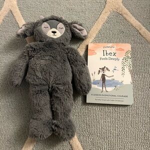 🤍💟🤍 Slumberkins Ibex Feels Deeply book and stuffie